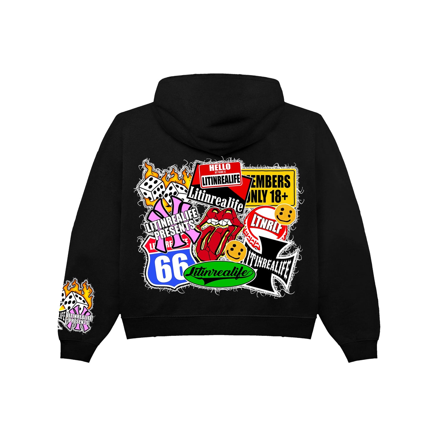 “Patchwork” Zip-ups