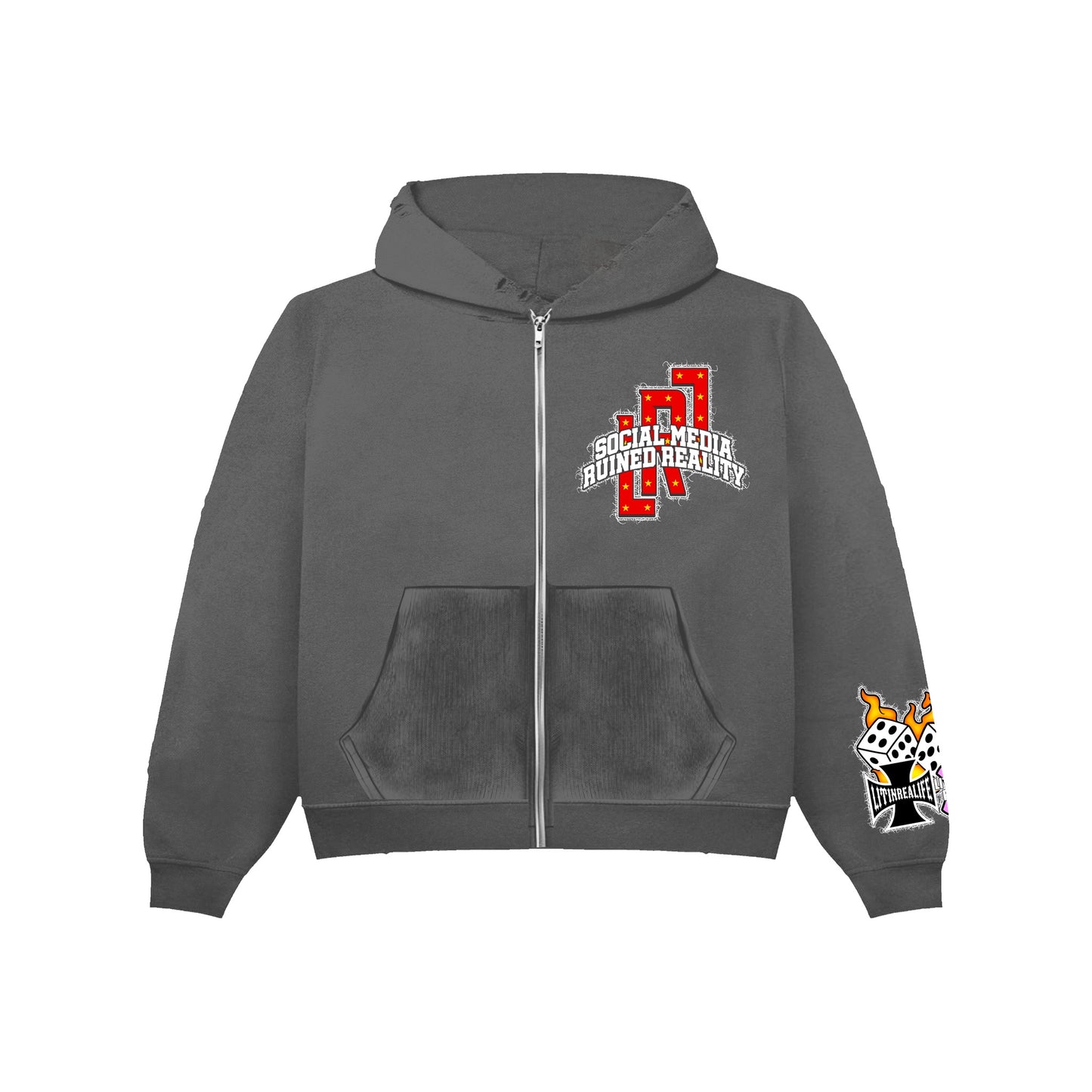 “Patchwork” Zip-ups