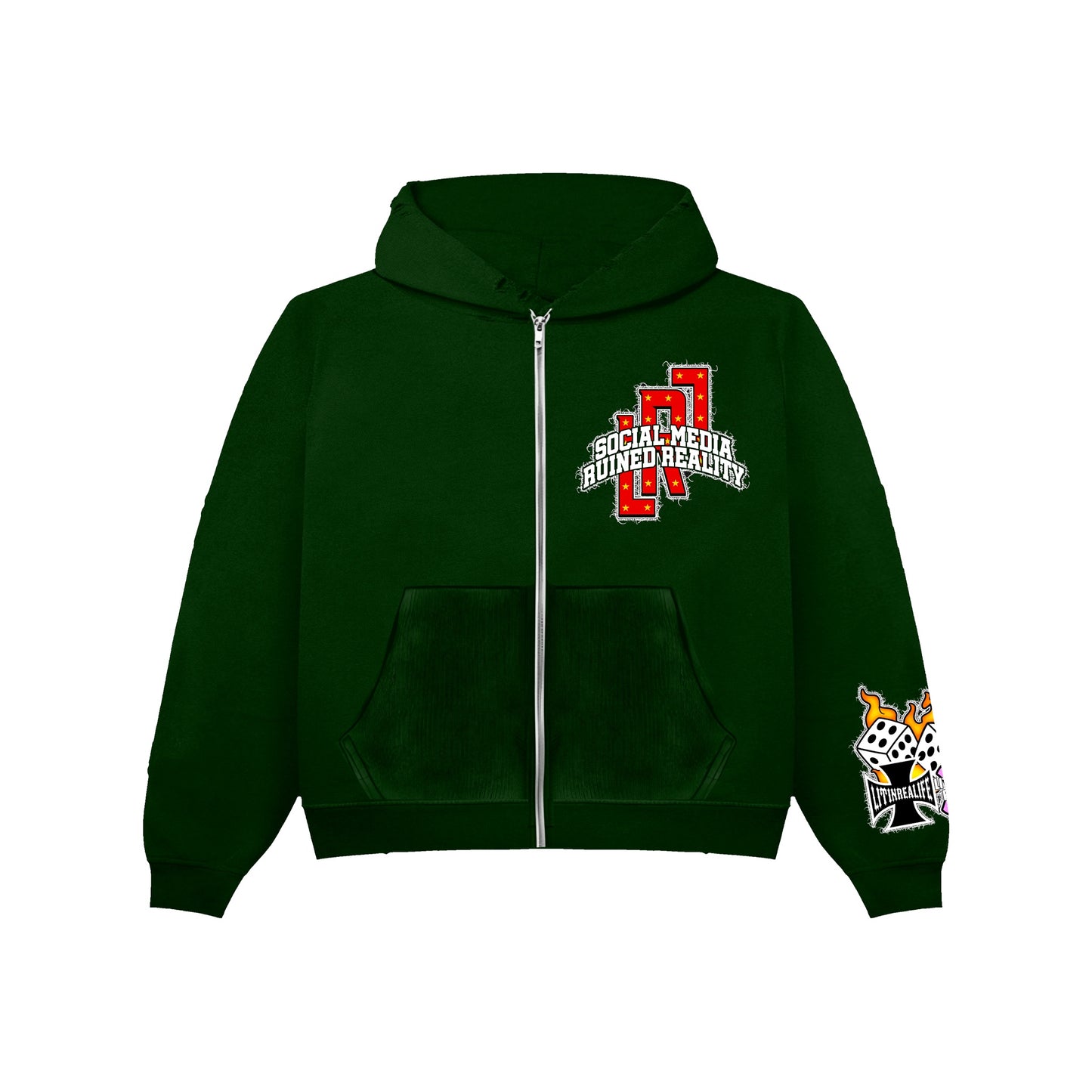 “Patchwork” Zip-ups