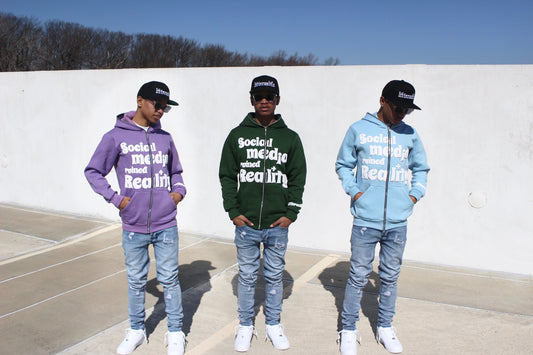 “3D Bloom” Full Zip Hoodies
