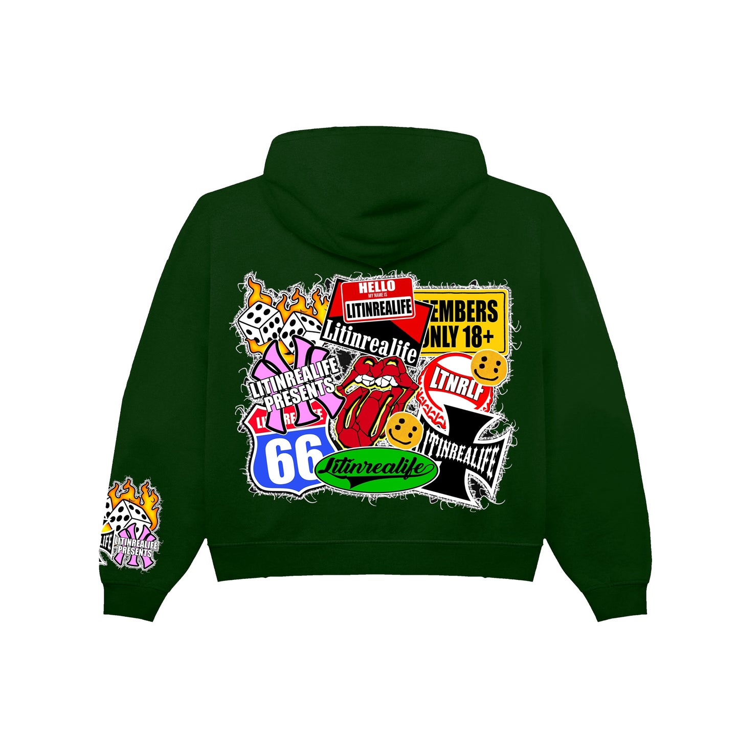 “Patchwork” Zip-ups