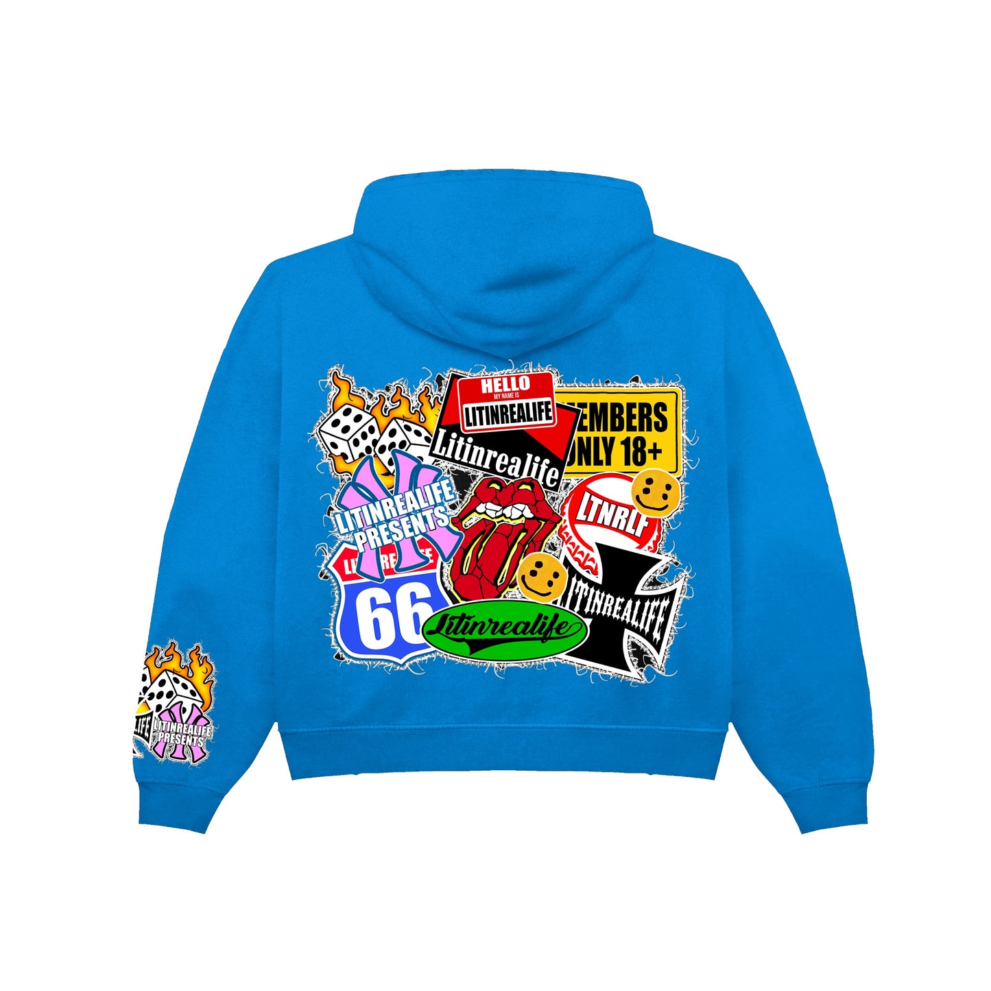 “Patchwork” Zip-ups