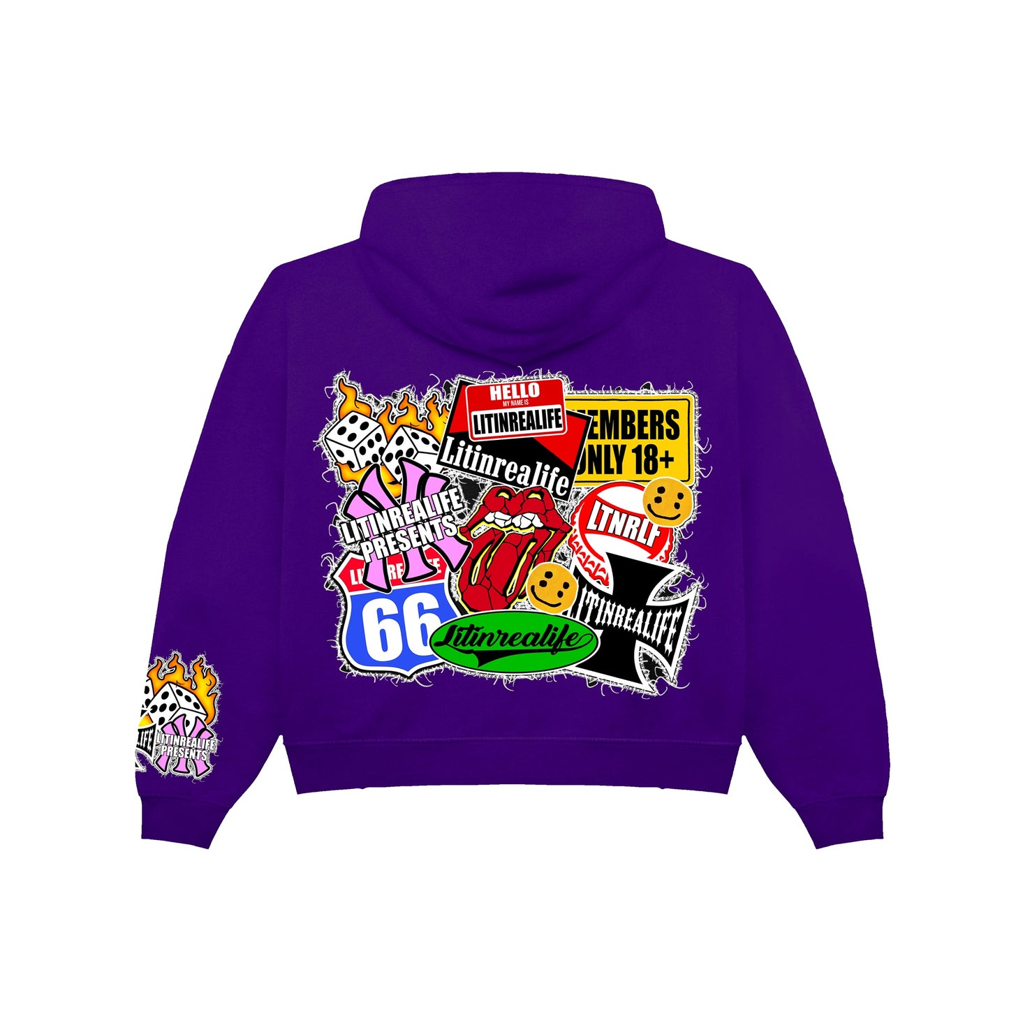 “Patchwork” Zip-ups