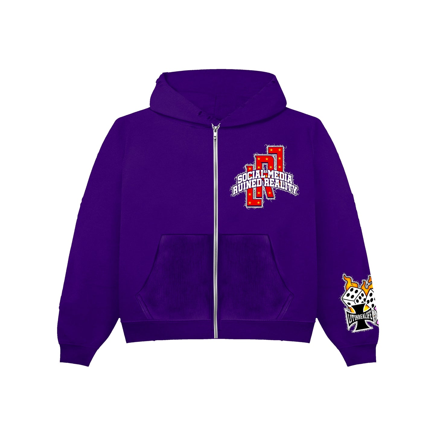 “Patchwork” Zip-ups