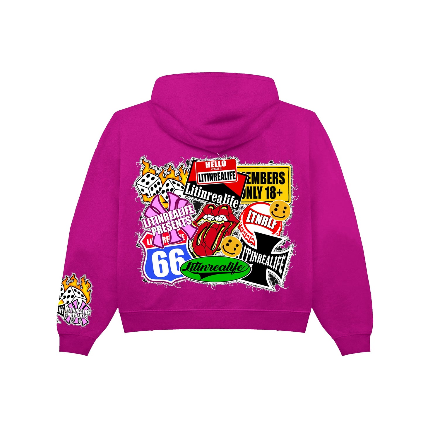 “Patchwork” Zip-ups