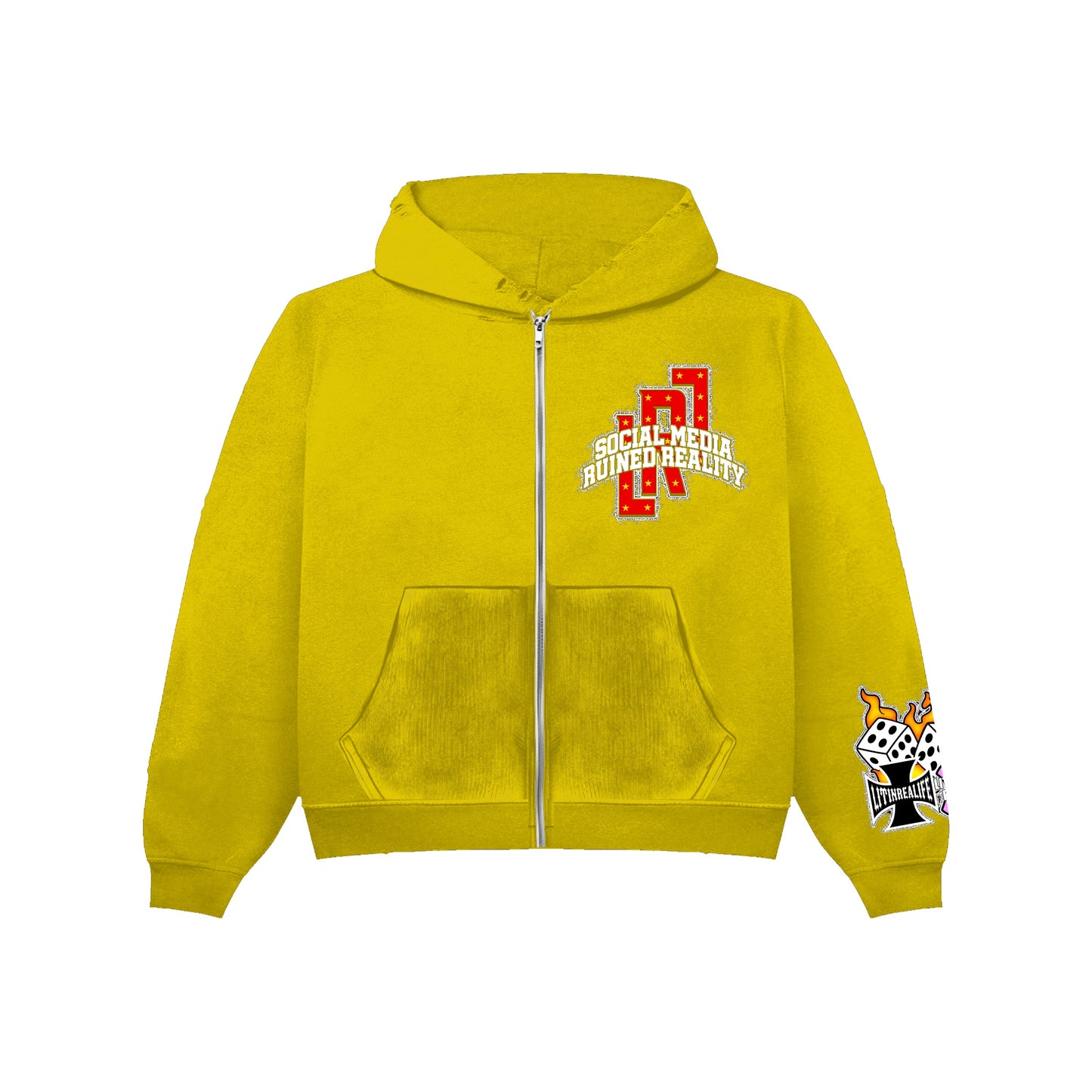“Patchwork” Zip-ups