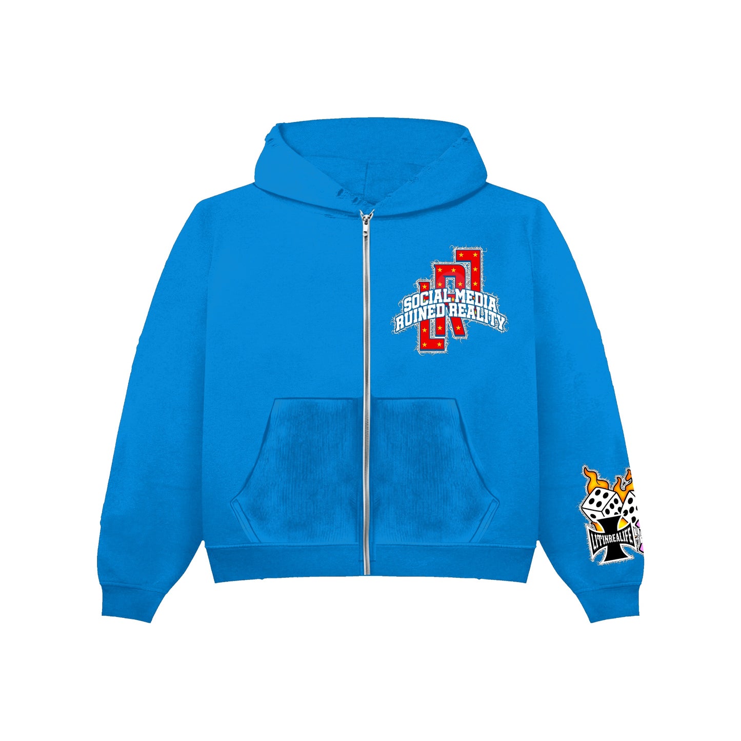 “Patchwork” Zip-ups