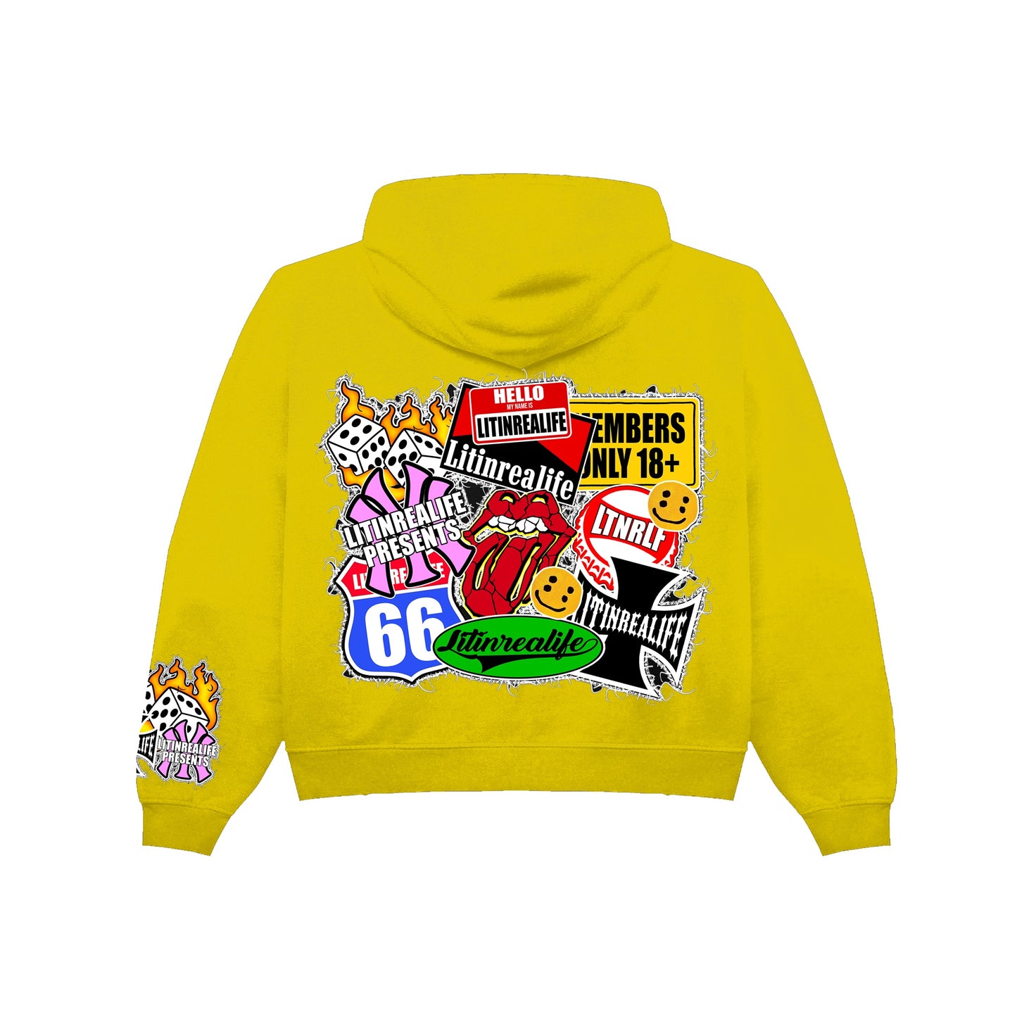 “Patchwork” Zip-ups