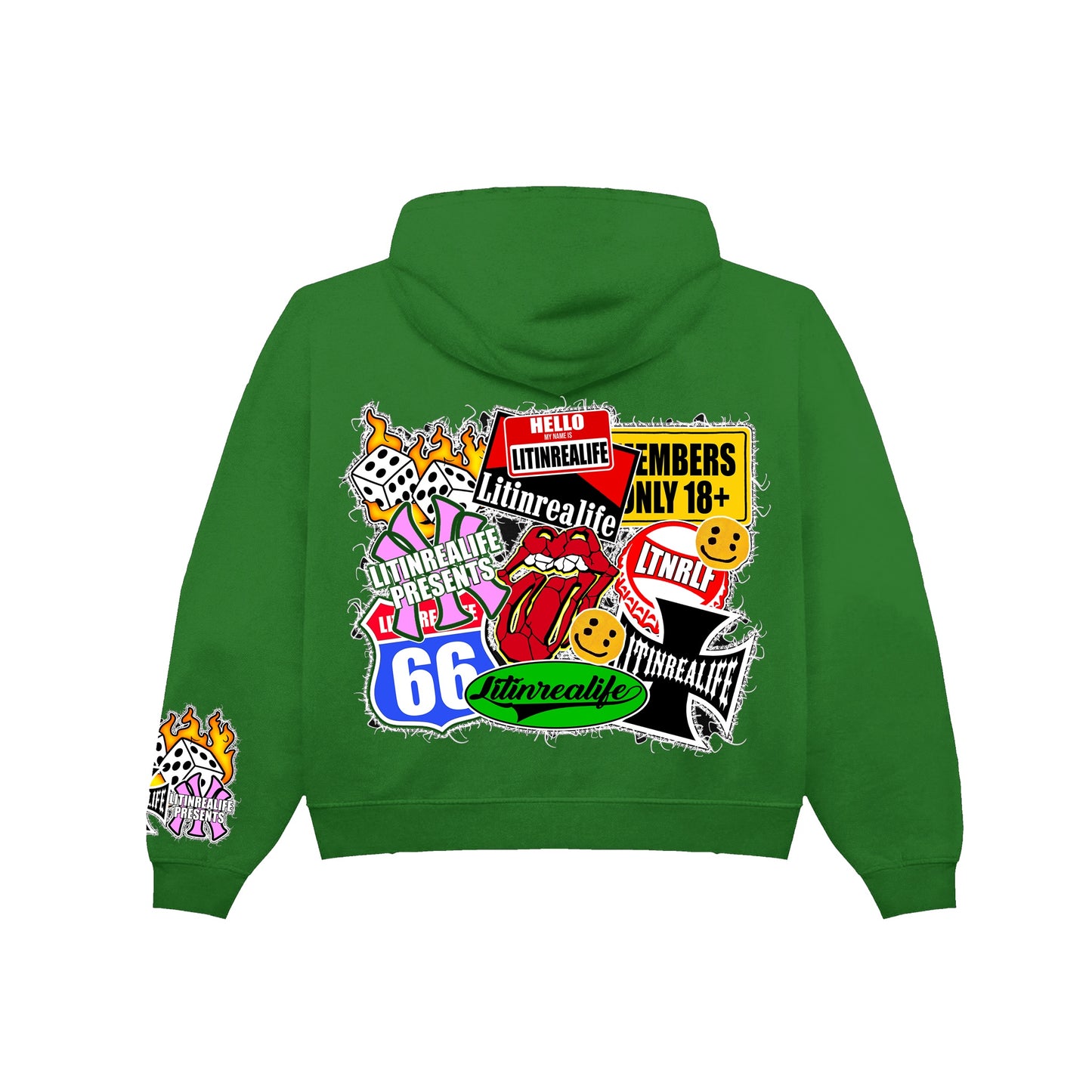 “Patchwork” Zip-ups