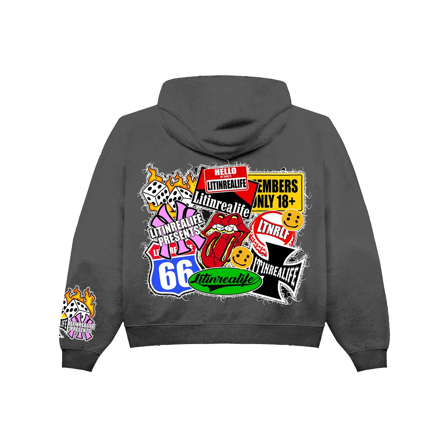 “Patchwork” Zip-ups